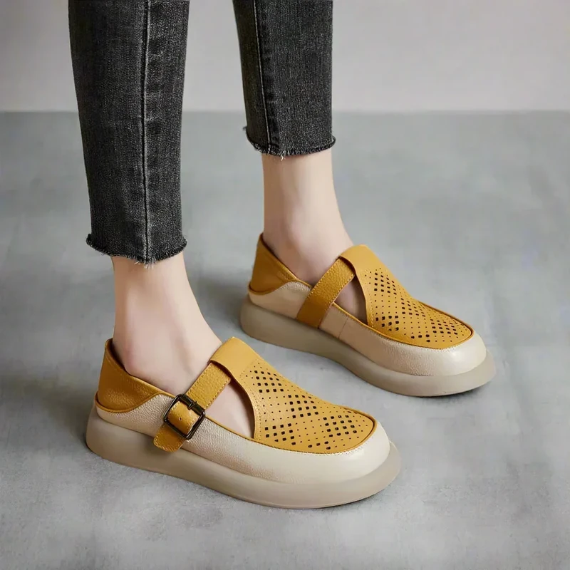 فش لوفر تابستانه تسمه‌دار زنانه Fashion | Women's Summer Loafer