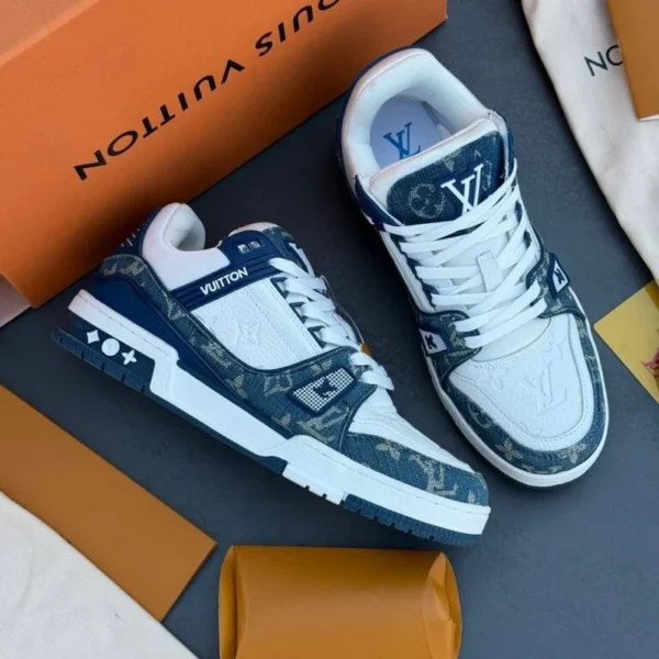کفش کتونی لویی ویتون ترینر فول مستر مردانه و زنانه | Louis Vuitton Trainer
