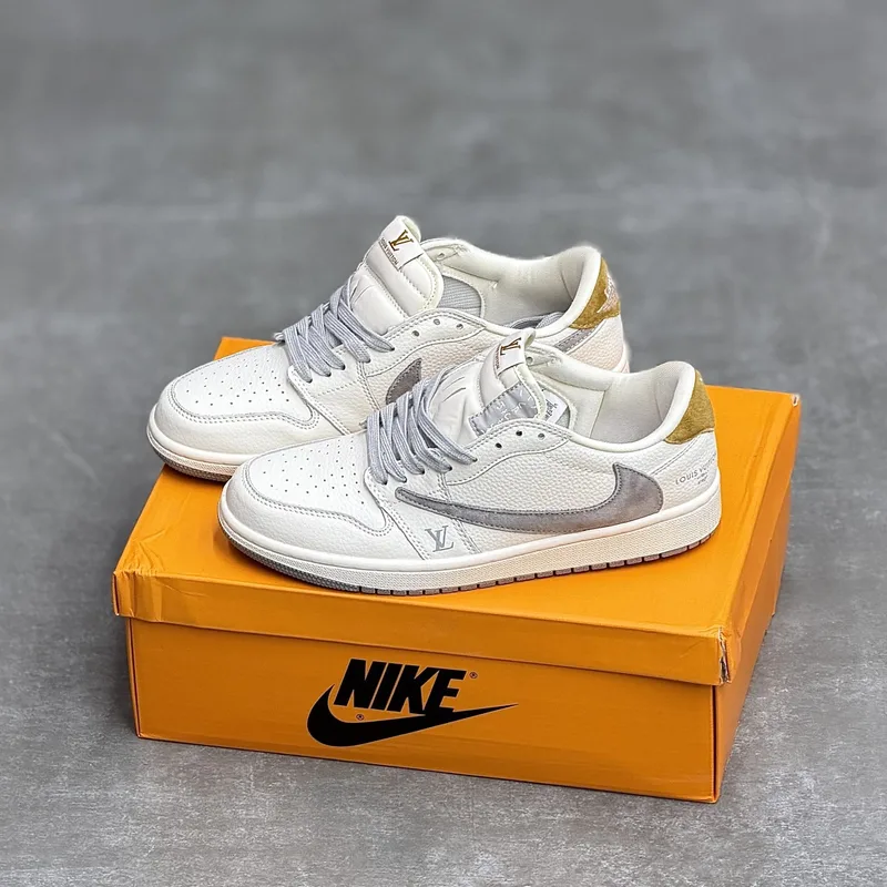کفش کتونی نایک ایر جردن 1 لو لویی ویتون | Nike Air Jordan 1 Louis Vuitton