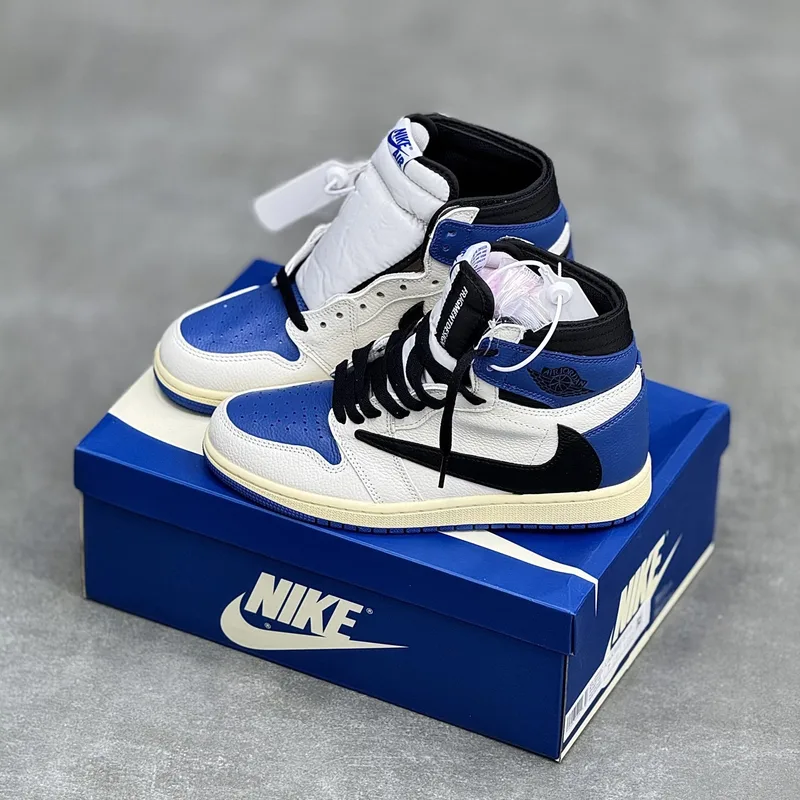 کفش کتونی نایک ایر جردن 1 ترویس فرگمنت | Nike Air Jordan 1