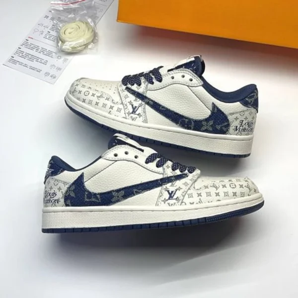 کفش کتونی نایک ایر جردن وان تراویس لویی ویتون | Air Jordan1 Travis LV
